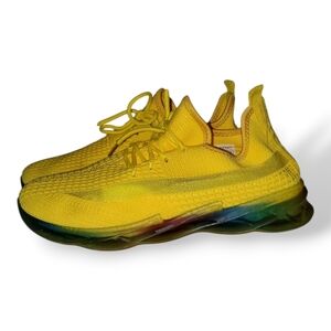 Vibrant Yellow Kids Shoes